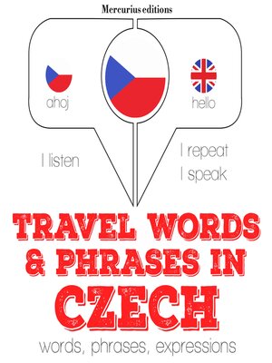 cover image of Travel words and phrases in Czech